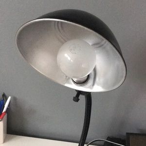 1930s Eagle Gooseneck lamp